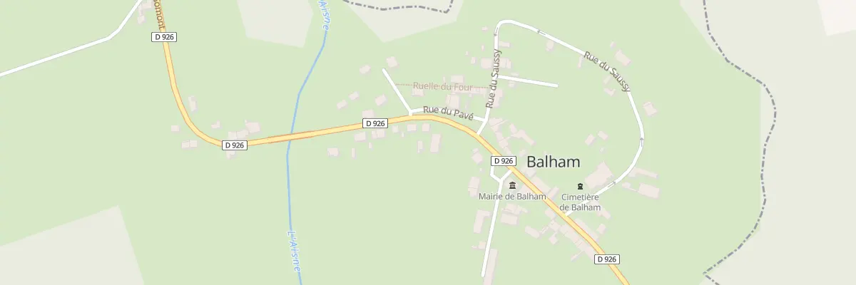 Plan du 3 Rue du Docteur Brebant à Balham