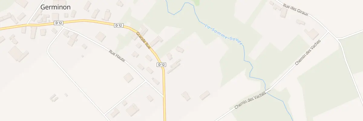 Plan du 53 Gr Grande Rue à Germinon