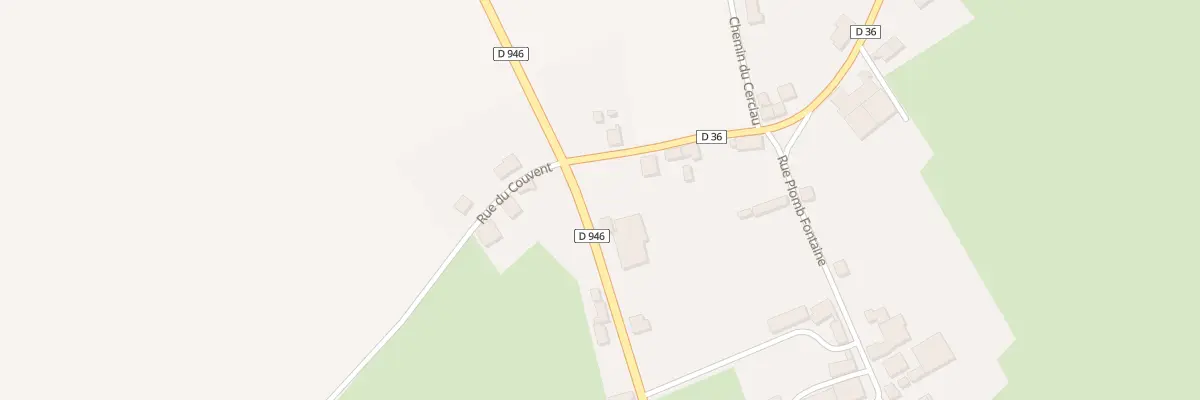 Plan du 20 Rue de la Fontaine d’Ardenne à Fraillicourt