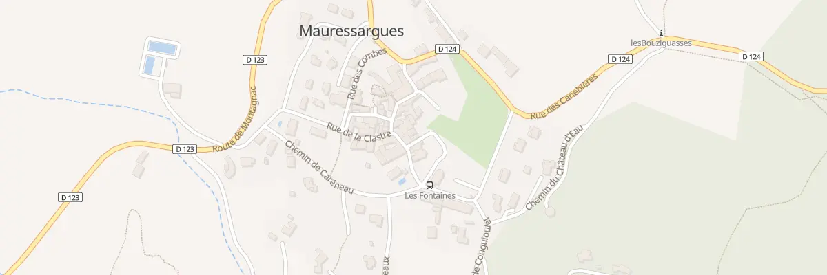 Plan du 34 Rue Principale à Mauressargues