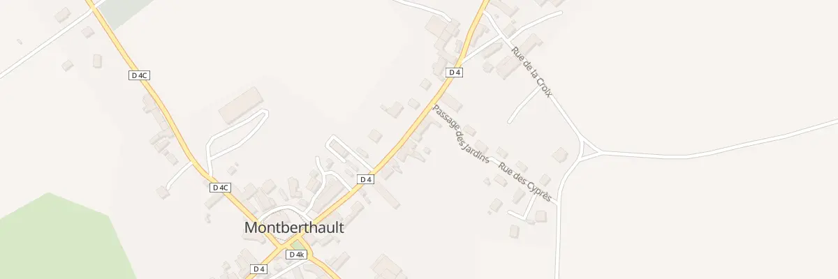 Plan du 16 Rue d’Amont à Montberthault