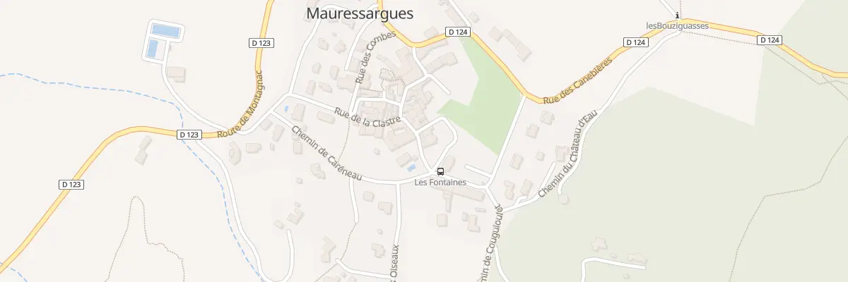 Plan du 12 Rue Principale à Mauressargues