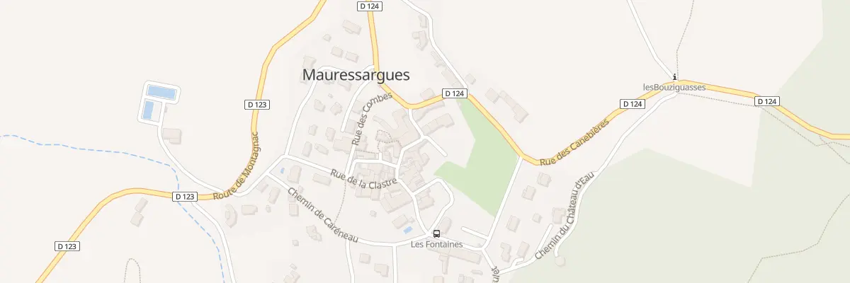 Plan du 5064 Rue Principale à Mauressargues