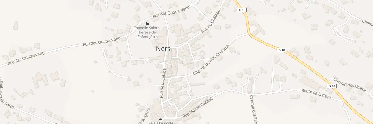 Plan du 5102 Le Village à Ners