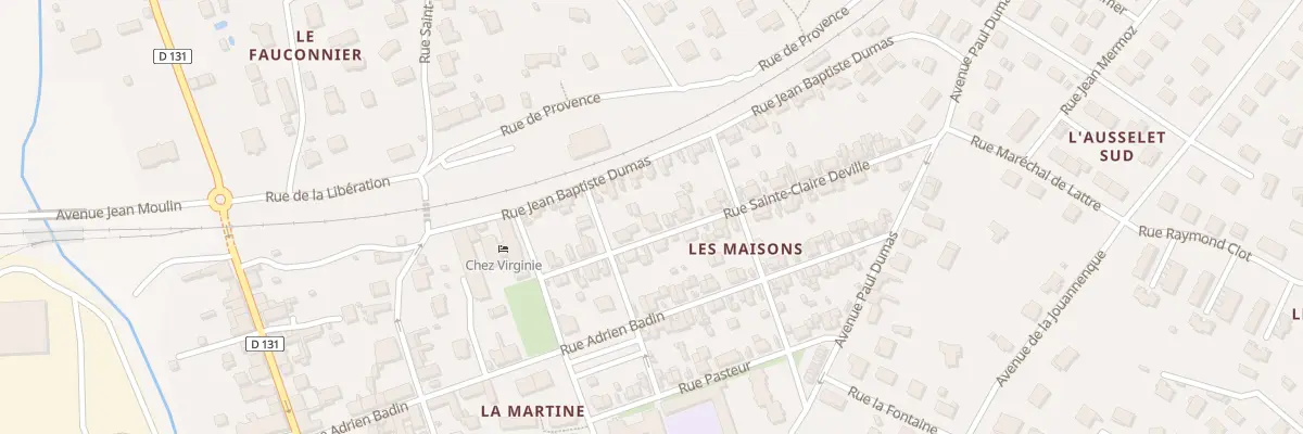 Plan du 13 Rue Sainte-Claire Deville à Salindres