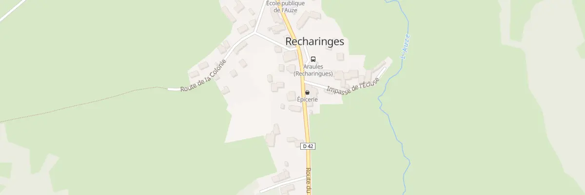 Plan du 820 Rte du Sabotier à Araules