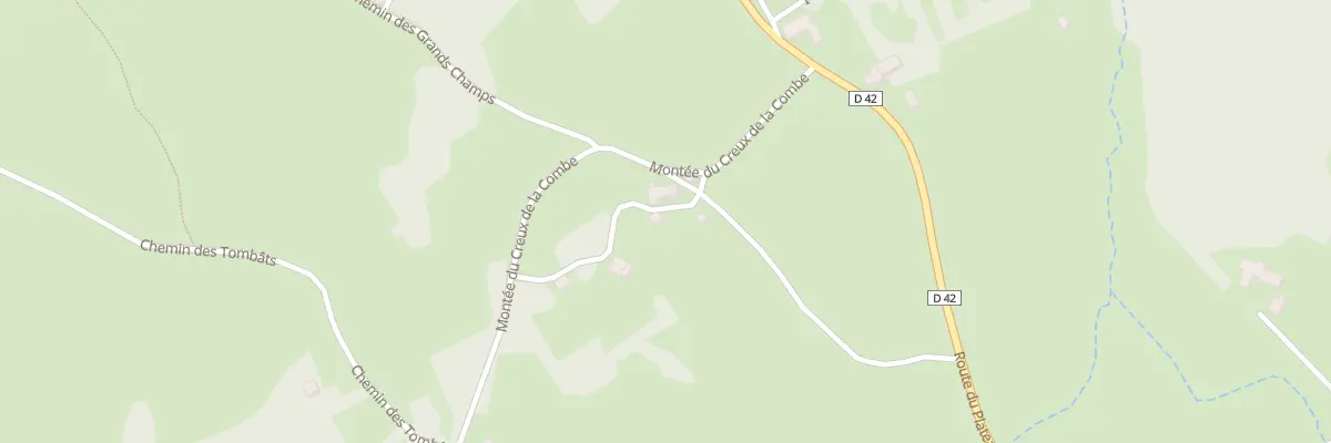 Plan du 5292A Les Sagnes à Araules
