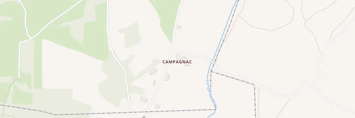 Plan du 1395A Che de Campagnac à Méjannes-lès-Alès