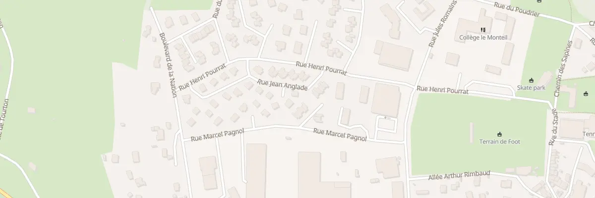 Plan du 9 Rue Jean Anglade à Monistrol-sur-Loire