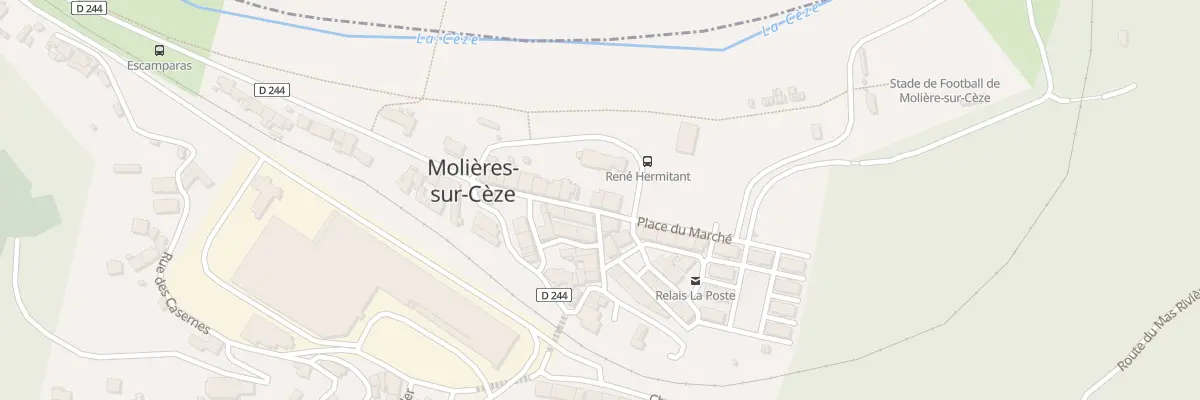 Plan du 18 Rue de la République à Molières-sur-Cèze