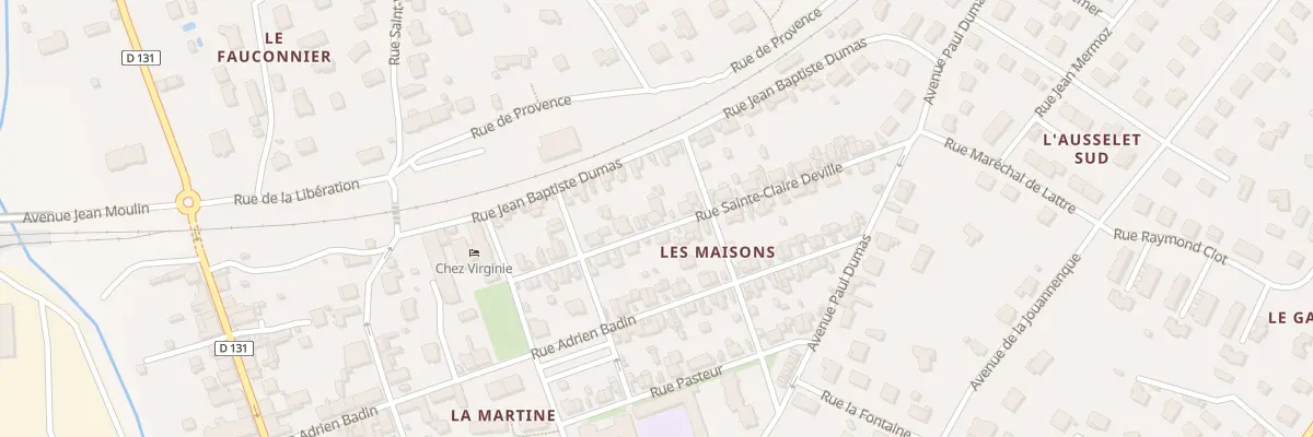 Plan du 19 Rue Sainte-Claire Deville à Salindres