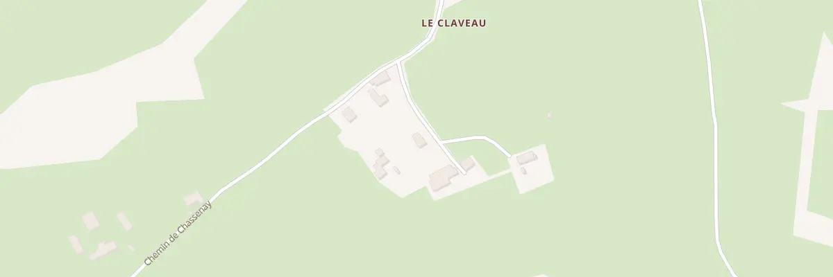 Plan du 5429 Au Claveau à Saint-Marcel-de-Félines