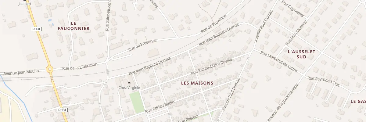 Plan du 22 Rue Jean-Baptiste Dumas à Salindres