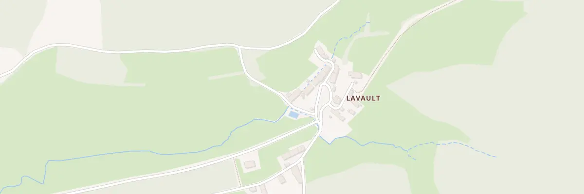 Plan du 5027 Lavault à Anost