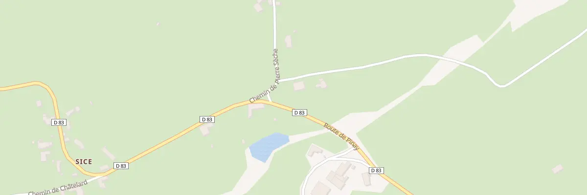 Plan du 28 Che de Pierre Sèche à Saint-Marcel-de-Félines