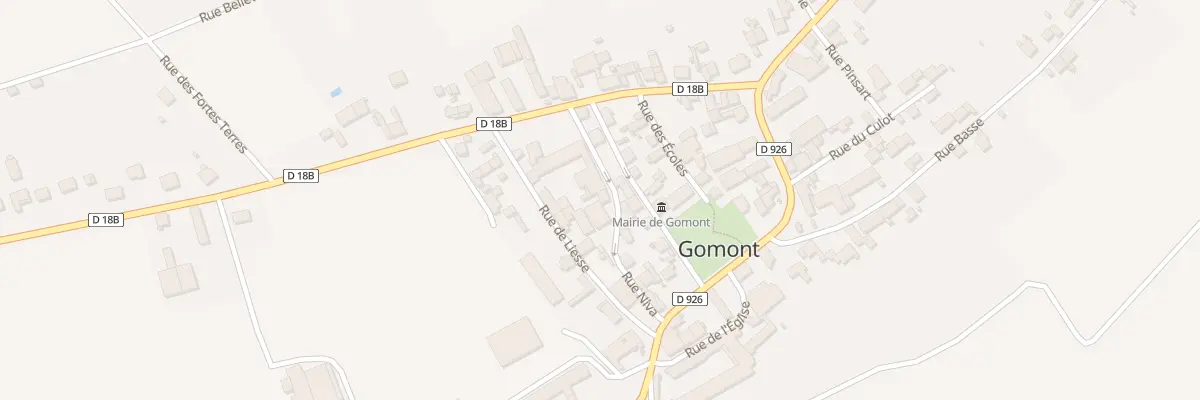 Plan du 1 Rue Niva à Gomont