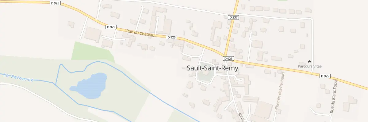 Plan du 5001 Le Village à Sault-Saint-Remy