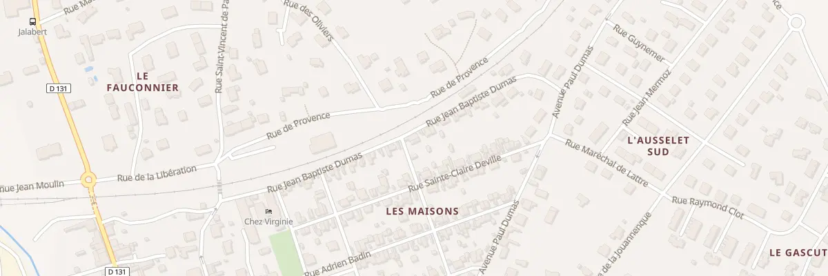 Plan du 28 Rue Jean-Baptiste Dumas à Salindres