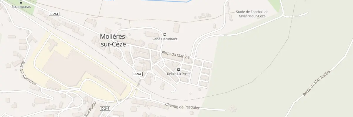 Plan du 6 Pl du Marche à Molières-sur-Cèze