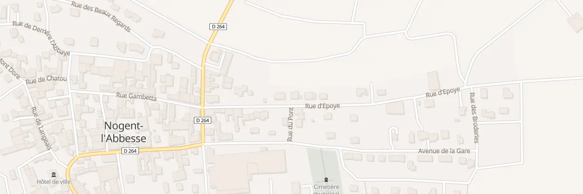 Plan du 143 Rue d’Epoye à Nogent-l’Abbesse