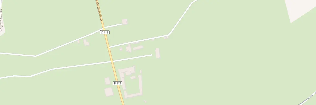 Plan du 53 Rte de Mizérieux à Nervieux