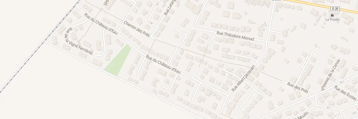 Plan du 17 Rue Jacques Yves Cousteau à Bazancourt