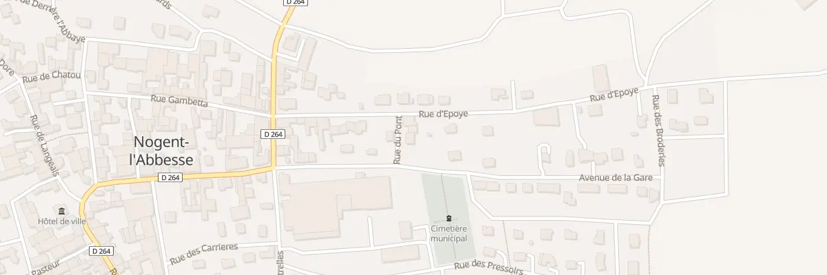 Plan du 27 Rue du Pont à Nogent-l’Abbesse