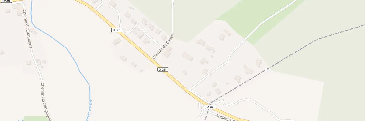 Plan du 2425 Rte d’Uzès à Méjannes-lès-Alès