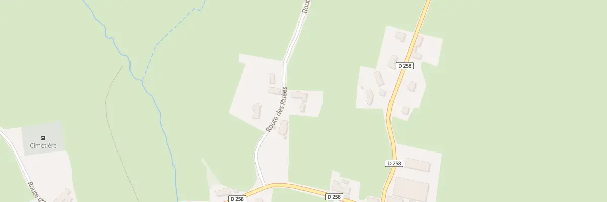 Plan du 5064 Les Ruees à Oudry