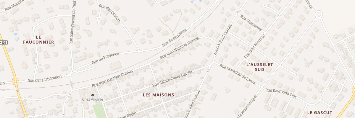 Plan du 38 Rue Jean-Baptiste Dumas à Salindres