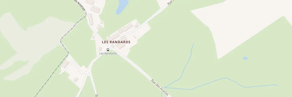Plan du 5061 Les Randarts à Dettey