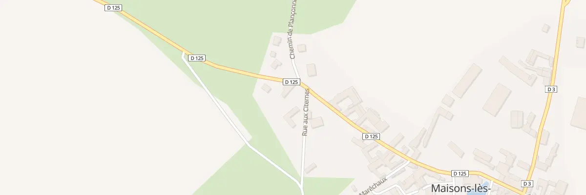 Plan du 13 Rue de Lagesse à Maisons-lès-Chaource