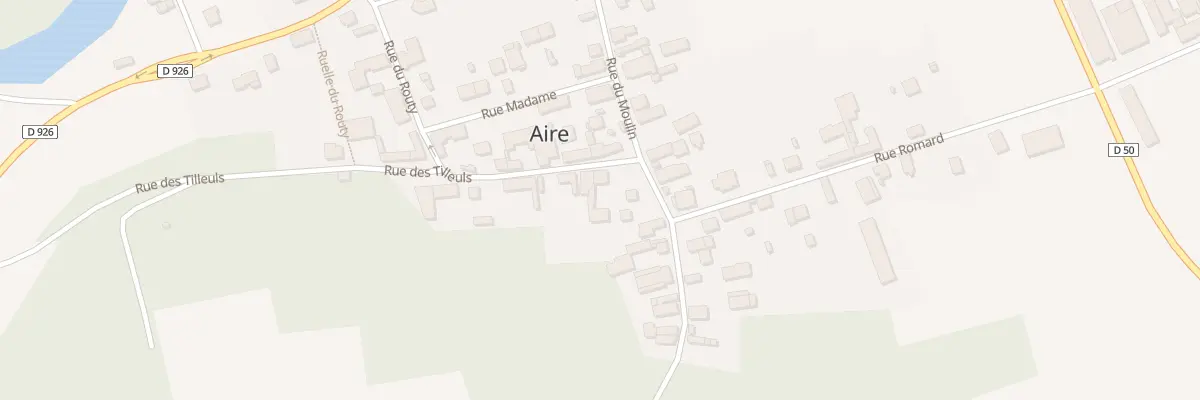 Plan du 3 Rue des Tilleuls à Aire
