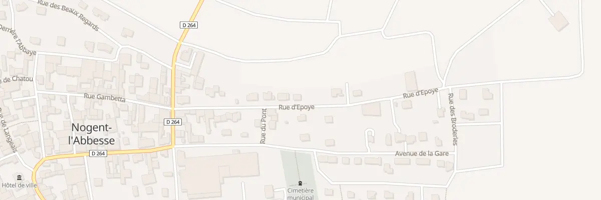Plan du 185 Rue d’Epoye à Nogent-l’Abbesse