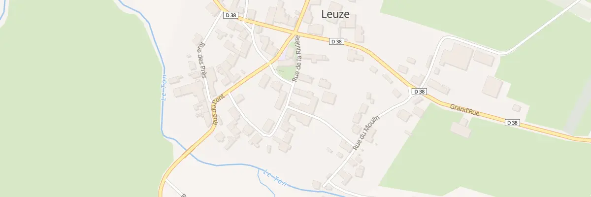 Plan du 6 Rue de la Rivière à Leuze