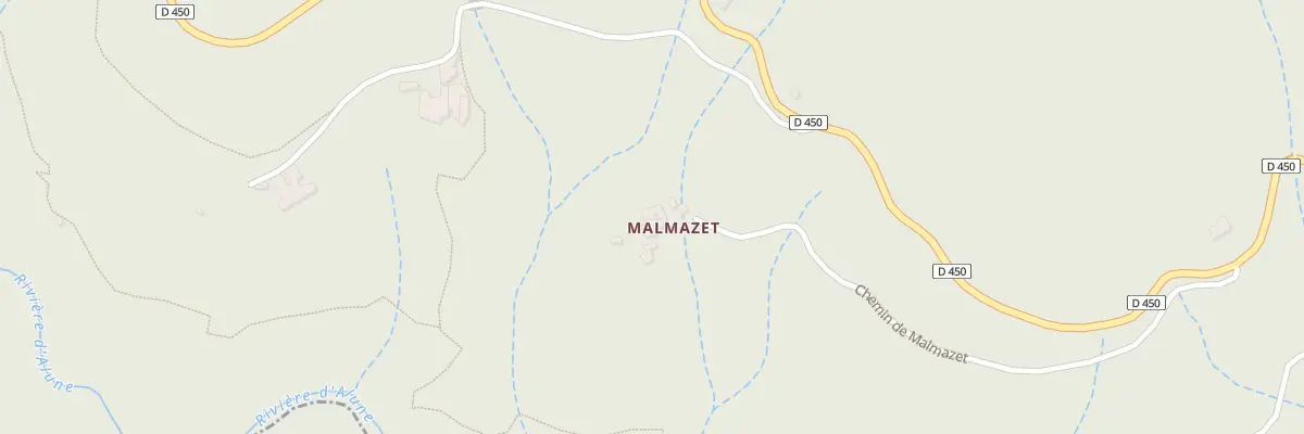 Plan du 5043 Malmazet à Saint-André-Lachamp