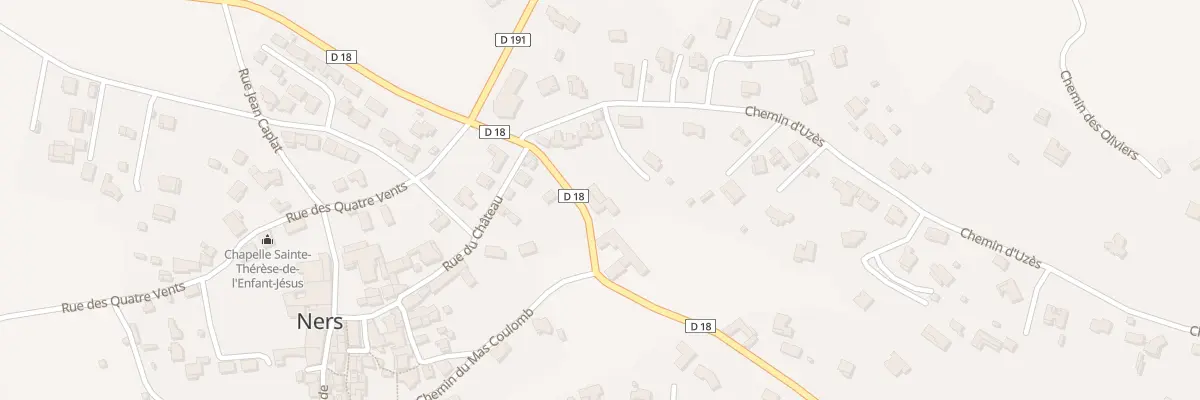 Plan du 5170 Le Colombier à Ners