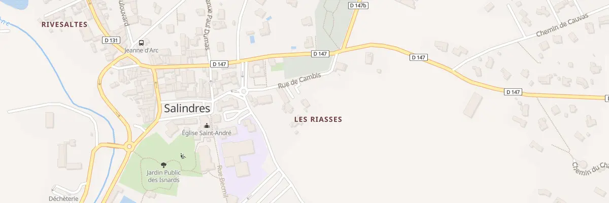 Plan du 4 Rue de Cambis à Salindres