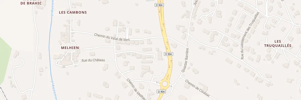 Plan du 119 Lot la Plaine aux Mages