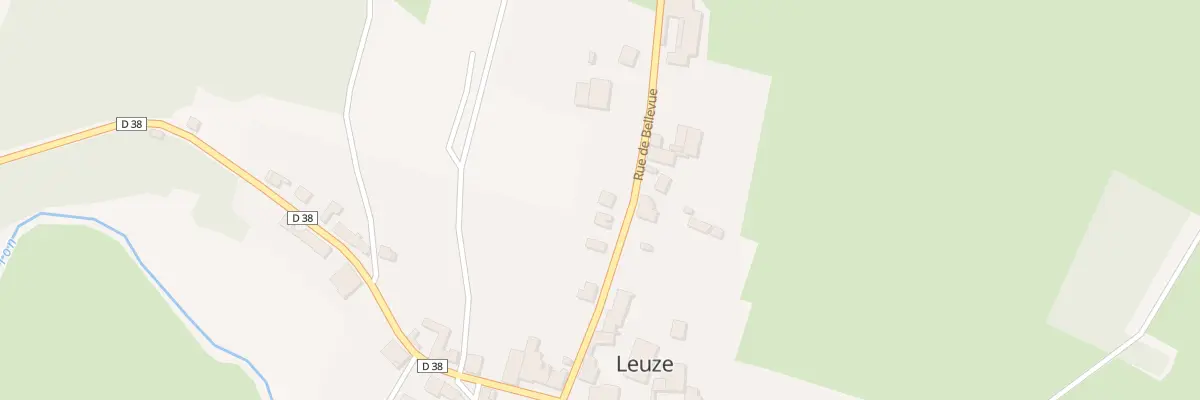 Plan du 7B Rue de Bellevue à Leuze