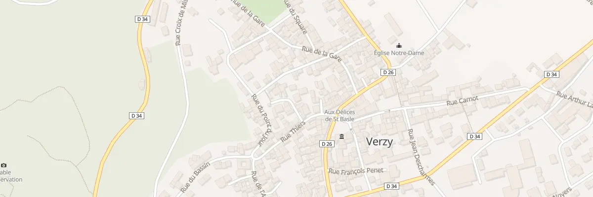 Plan du 4 Rue des Cinq Pas à Verzy