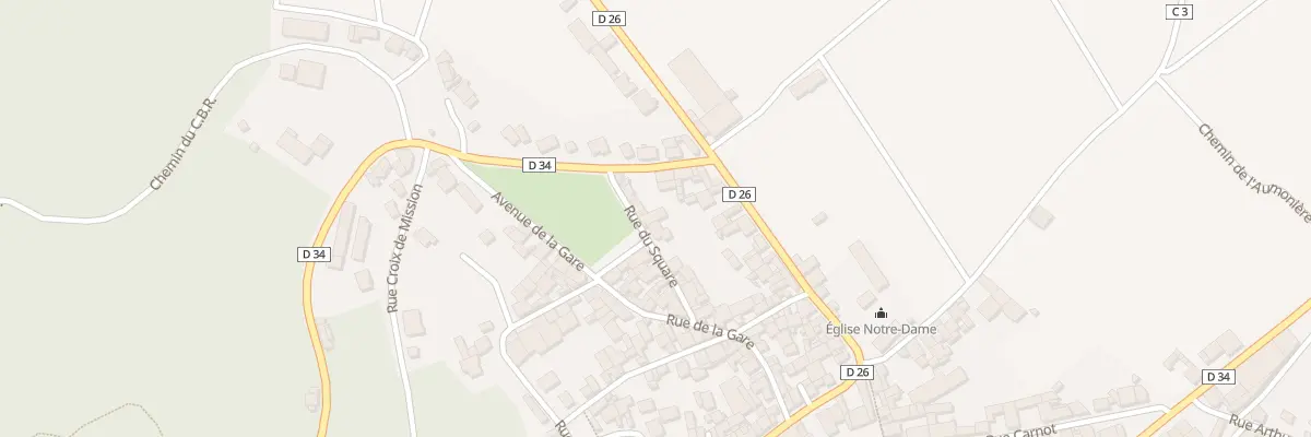Plan du 8 Rue du Square à Verzy
