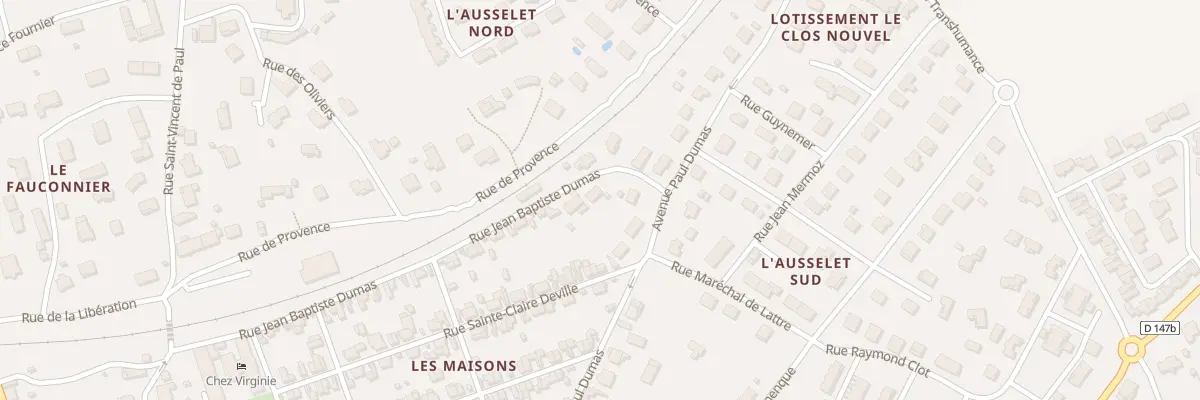 Plan du 48 Rue Jean-Baptiste Dumas à Salindres
