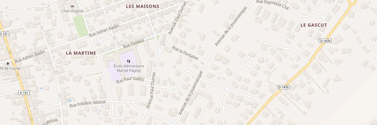Plan du 11 Rue Charles Peguy à Salindres