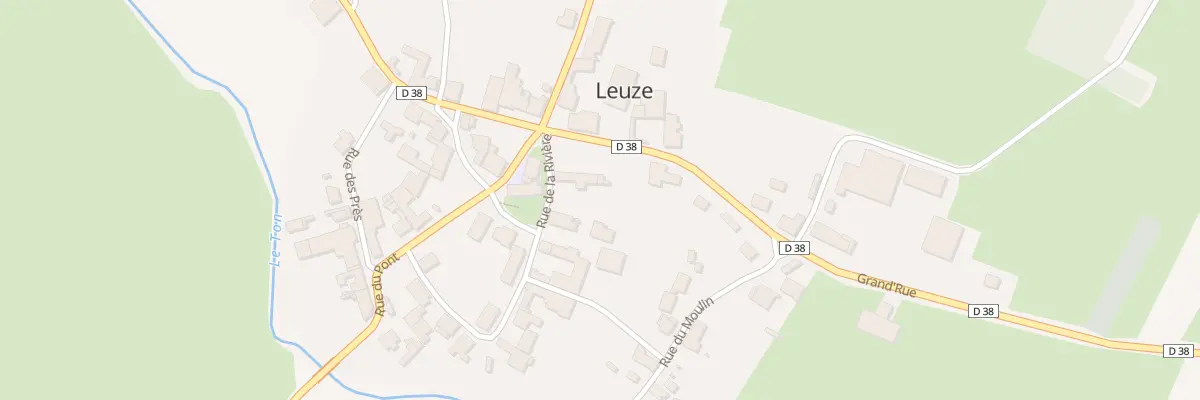 Plan du 2 Rue de la Rivière à Leuze