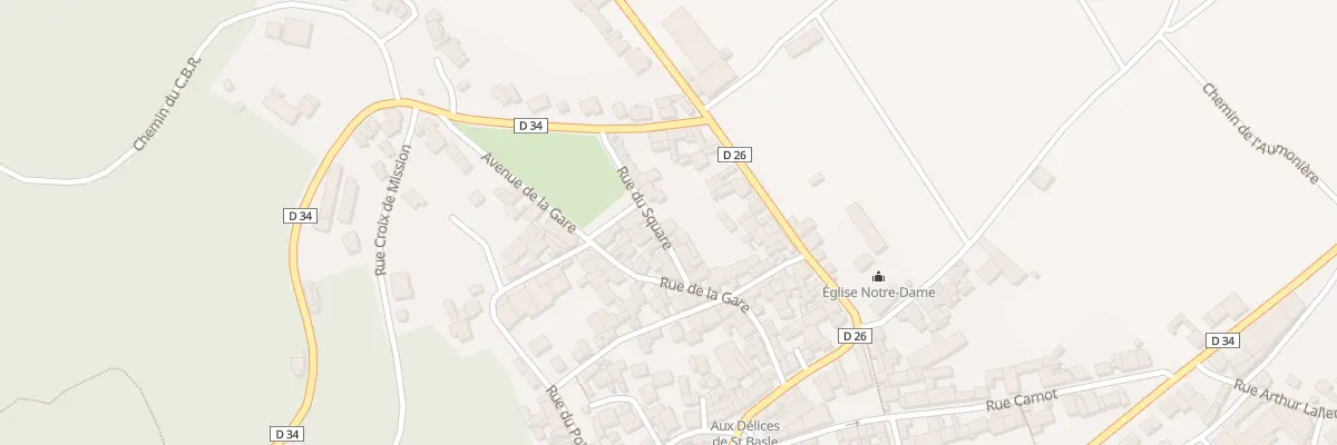 Plan du 4 Rue du Square à Verzy