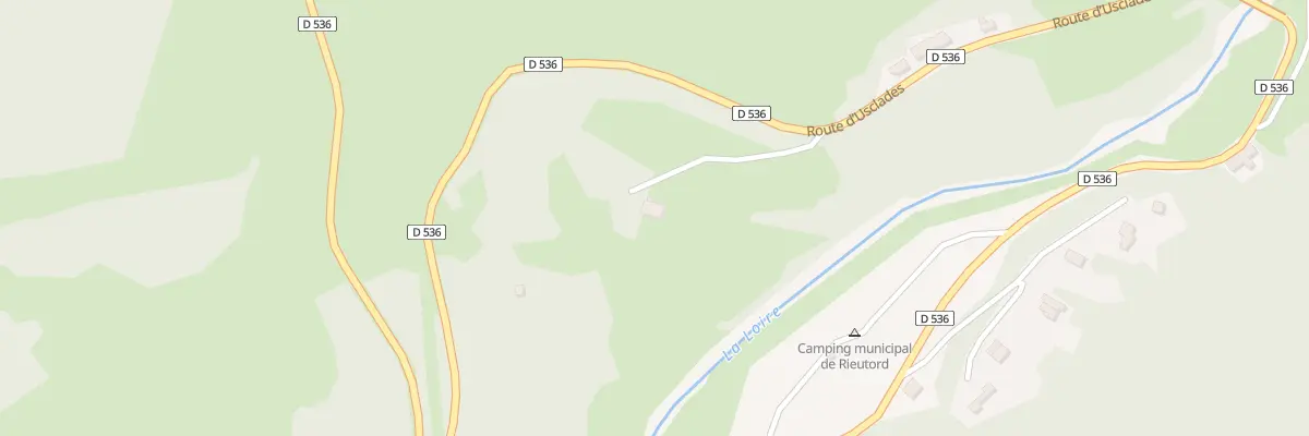 Plan du 5037 La Cote de Loire à Usclades-et-Rieutord