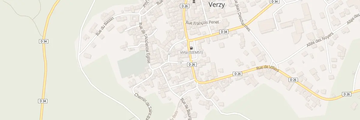 Plan du 4 Rue Coutie Maquerlot à Verzy