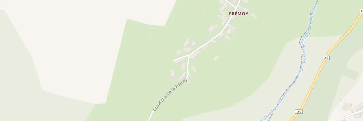 Plan du 1 Che de la Revenue à Montberthault