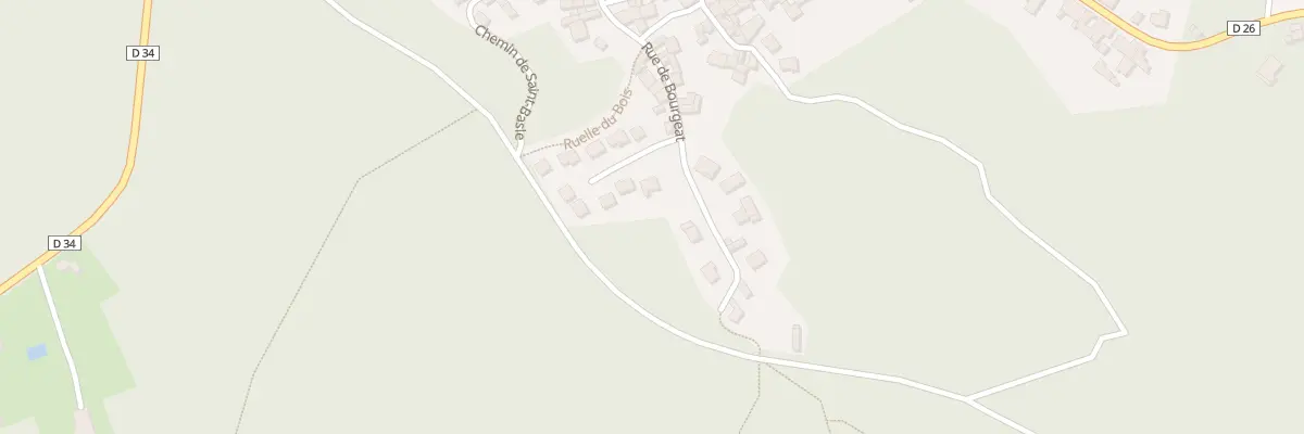 Plan du 10B Rue de Bourgeat à Verzy
